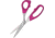 Havels Fabric Serrated Scissors, 8in Overall, AUS-8 Stainless Blades, Pink ABS Handles, 30212