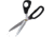Havels Serrated Dura-Shears, 9in Overall, Teflon Coated AUS-8 Stainless Blades, Black ABS Handles, 38002