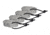 Hawk Treestands Helium Straps - 4 Pack, Black, HWK-HSTRAP-4PK
