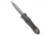 Hawk Knife Designs G&amp;G Hawk Custom Deadlock Model C OTF Knife Snakeskin CF/SW Ti 3.5" SW MagnaCut, Black/Copper, CPM MagnaCut, adult, BHQ-202595