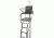 Hawk Treestands Sasquatch Bone Collector 21 Ft 1.5 Man Ladder Stand Tip/ Hercules &amp; Ez Tip-Up 2072-H