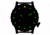 Hazard 4 Heavy Water Diver, 50mm Black Titanium Watch with Tritium, Earth Dial, Black Texts, Green/Yellow Tritium, HWD-TIPV-EK-GGYG