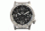 Hazard 4 Heavy Water Diver BlackTie B White GMT Unisex Analog Watch, 50mm, Silver, Nylon, HWD-TI-G-W-KW-GGYG
