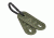 Hazard 4 A- Blood Type Marker, 2 Pack, OD Green, PAT-BLD-A-NEG-GRN