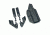 Hazmat Holster Works NV3 Holster, CZ P10c,  Ambidextrous, Black