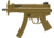 Heckler &amp; Koch SP5K-PDW Rail 8000 Semi Auto Pistol, 9mm Luger, 5.83 in Barrel