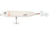 Heddon Feather Super Spook Jr Topwater Walking Bait, 3.5in, 1/2 oz, Bone, X9236F14