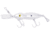 Heddon Hellbender Crankbait, 5 1/2in, 7/8 oz, Silver, W0839