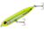 Heddon One Knocker Spook Topwater Bait, 4.5in, 3/4 oz, Chart/Silver Insert, XK925323