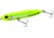 Heddon One Knocker Spook Topwater Bait, Floating, 1/2oz, 4 1/2in, Chartreuse/Silver Insert, XK925323