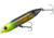 Heddon Super Spook Jr. Topwater Walking Bait, 3-1/2in, 1/2 oz, Black/Chart Gold Insert, X923624