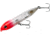 Heddon Super Spook Jr. Topwater Walking Bait, 3-1/2in, 1/2 oz, White/Pink Silver Insert, X923625