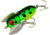 Heddon Tiny Crazy Crawler Topwater Fishing Lure, 1-3/4in, 1/4 oz, Fl Green Crawdad, X0320GRA