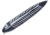 Heddon Zara Spook Topwater Walking Bait, 4-1/2in, 3/4 oz, Black Shore Minnow, X9255XBW