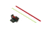 Heinie S&amp;W M&amp;P Fiber Optic Front Sight, .305 Height, .125 Width, Black, 4085-50F
