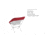 Helinox Chair One Reversible Seat Warmer, Scarlet/Iron, 12457