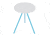 Helinox Side Table, Putty, Medium, 11073