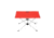 Helinox Table One w/ Hard Top, Crimson, 11049