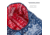 Helinox Toasty Sunset/Beach Chair, Blue &amp; Red Bandana, 12494