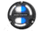 Hella Marine Apelo A2 Blue White 3000 Lumens LED Underwater Light w/ Housing, Black Housing, Charcoal Lens w/Edge Light, 016147-001