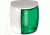 Hella Marine NaviLED PRO Starboard LED Navigation Lamp w/ Green Lens/ Housing, 2nm, White, 959908011