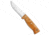 Helle Helle Les Stroud Temagami Stainless Steel Survival Knife 4.25&quot; Plain #300, Wood, Stainless Steel, adult, BHQ-10683