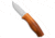 Helle Skog Fixed Blade Knife, 3.00in, Stainless Steel, Drop Point Blade, Wood, Brown Handle, Brown/Gray, 7.20 inch, BHQ-187083