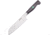 Hen &amp; Rooster Santoku Black G10 Knife, 5.75 satin finish 4116 stainless blade, Black and gray G10 handle, HRI-055B/G10
