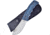 Hen &amp; Rooster Skinner Black/Blue Knife, 4 satin finish stainless skinner blade, Black and blue sculpted G10 handle, HR-005BL