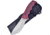 Hen &amp; Rooster Skinner Black/Red Knife, 4" satin finish stainless skinner blade, Black and red sculpted G10 handle, HR-005R