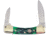 Hen &amp; Rooster Small Canoe Green Bone