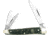 Hen &amp; Rooster Whittler Stag Stainless Folding Knife,Clip and Pen,Deer Stag Handle HRS203DS