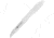 HENCKELS ZWILLING Twin Master White Kudamono Knife, 7.25in Overall, 3in Satin Finish Stainless Blade, White Plastic Handle, 32300-084