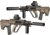 Heresy Design 16.3in 9mm AUG Conversion Kit For NATO Stock, Black, HBA16D-N