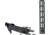 Heresy Design Vendetta Fixed Barrel Chassis, Long Rail, 9.59in, Black, HVCSLE
