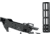Heresy Design Vendetta Fixed Barrel Chassis, Short Rail, 6.375in, Black, HVCSSE