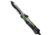 Heretic Knives Hydra Recurve Automatic Folding Knife, 3.60in, CPM MagnaCut, Drop Point Blade, Aluminum, Green Handle, Green/Black/White, 9.10 inch, BHQ-193974