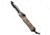 Heretic Knives Hydra Recurve Automatic Folding Knife, 3.60in, CPM MagnaCut, Drop Point Blade, Aluminum, Camo/Tan Handle, Camo/Tan/Black, 9.10 inch, BHQ-193509