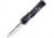 Heretic Knives Auto Colossus OTF Automatic Folding Knives, 3.5in, Stonewash Finish CPM MagnaCut Stainless Drop Point Blade, Gray Aluminum Handle, H0392AGRAY