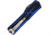 Heretic Knives Auto Colossus OTF Automatic Folding Knives, 3.5in, Stonewash Finish CPM MagnaCut Stainless Blade, Recurve Blade, Blue Aluminum Handle, H0422ABLU