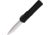 Heretic Knives Auto Colossus OTF Automatic Folding Knives, 3.5in, Stonewash Finish CPM MagnaCut Stainless Blade, Recurve Blade, Black Aluminum Handle, H0422A