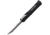 Heretic Knives Auto Colossus OTF Automatic Folding Knives, 3.5in, Stonewash Finish CPM MagnaCut Stainless Blade, Full Serrated Tanto, Black Aluminum Handle, H0402C