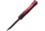 Heretic Knives Auto Colossus OTF Automatic Folding Knives, 3.5in, Black Stonewash Finish CPM MagnaCut Stainless Tanto Blade, Red Aluminum Handle, H0406ARED