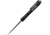 Heretic Knives Auto Manticore E OTF Automatic Folding Knives, 3in, Black DLC Coated Partially Serrated Elmax Steel Bowie Blade, Black Anodized Aluminum Handle, H026B6BPUCF