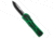 Heretic Knives Heretic Knives Colossus OTF Automatic Knife Green Aluminum 3.5" Two-Tone, Green, CPM MagnaCut, adult, BHQ-188756