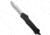 Heretic Knives Heretic Knives Hydra MagnaCut S/A OTF Automatic Knife Black 3.6" Satin, Black, CPM MagnaCut, adult, BHQ-190735