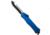 Heretic Knives Heretic Knives Hydra S/A OTF Automatic Knife Blue 3.6" Two-Tone, Blue, CPM MagnaCut, adult, BHQ-192379