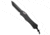 Heretic Knives Heretic Knives Hydra V4 T/E OTF Knife Carbon Fiber/Flamed Cover 3.6" DLC 20CV, Black, CPM 20CV, adult, BHQ-226746