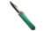 Heretic Knives Heretic Knives Manticore E Bowie OTF Knife Bounty Hunter Al 3.1" Two-Tone, Green, CPM MagnaCut, adult, BHQ-205929