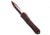Heretic Knives Heretic Knives Manticore S Recurve OTF Knife Magma UV Orange 2.6" Two-Tone, Black/Orange, CPM MagnaCut, adult, BHQ-222011